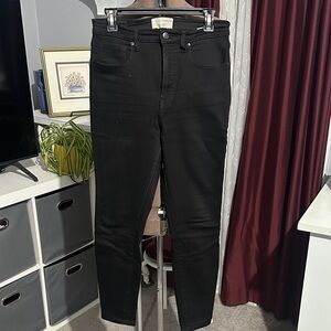 Everlane Women's Black High-Rise Skinny Jeans